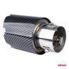 Amio - ΑΚΡΟ (ΜΠΟΥΚΑ) ΕΞΑΤΜΙΣΗΣ MT-028C AKR ΧΡΩΜΙΟ/CARBON Φ43>56 155x89mm - 1 ΤΕΜ. (04065/AM)