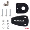 Amio - ΚΟΡΝΑ ΠΝΕΥΜΑΤΙΚΗ ΜΟΝΗ 12/24V 115dB HIGH TONE ΜΗΚΟΣ:520mm ΧΡΩΜΙΟ - 1 ΤΕΜ. (04077/AM)