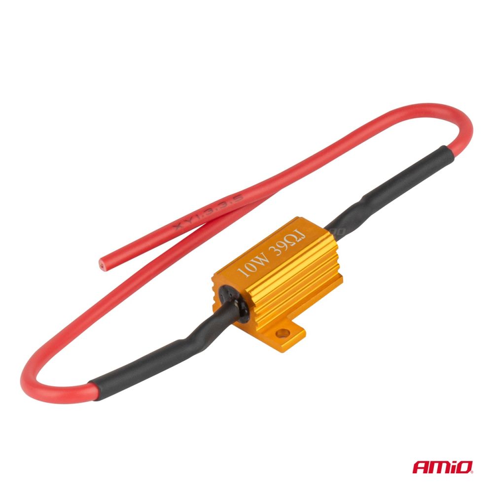 Amio - CANBUS Αντίσταση 39Ω 10W για LED Λάμπες – Anti Error - 1 τεμ. (04091/AM)