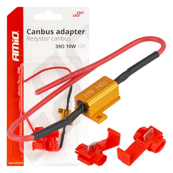 ΑΝΤΙΣΤΑΣΗ CAN-BUS 12V 10W 39Ω (CANCELLER)  ΑΜΙΟ - 1 τεμ.
