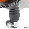 Amio - ΦΑΡΟΣ HEAVY DUTY W28P 12/24V 16LED ΕΛΑΣΤΙΚΟΣ ΒΙΔΩΤΟΣ ΠΟΡΤΟΚΑΛΙ Υ169mm Φ110mm - 1 τεμ. (04104/AM)
