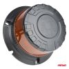 Amio - ΦΑΡΟΣ HEAVY DUTY W28M 12/24V ΠΟΡΤΟΚΑΛΙ 16LED ΜΑΓΝΗΤΙΚΟΣ/ΒΙΔΩΤΟΣ ΜΕ ΦΙΣ ΑΝΑΠΤΗΡΑ Υ89mm Φ110mm - 1 τεμ. (04105/AM)