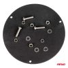 Amio - ΦΑΡΟΣ HEAVY DUTY W28M 12/24V ΠΟΡΤΟΚΑΛΙ 16LED ΜΑΓΝΗΤΙΚΟΣ/ΒΙΔΩΤΟΣ ΜΕ ΦΙΣ ΑΝΑΠΤΗΡΑ Υ89mm Φ110mm - 1 τεμ. (04105/AM)