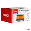 Amio - ΦΑΡΟΣ HEAVY DUTY W28M 12/24V ΠΟΡΤΟΚΑΛΙ 16LED ΜΑΓΝΗΤΙΚΟΣ/ΒΙΔΩΤΟΣ ΜΕ ΦΙΣ ΑΝΑΠΤΗΡΑ Υ89mm Φ110mm - 1 τεμ. (04105/AM)