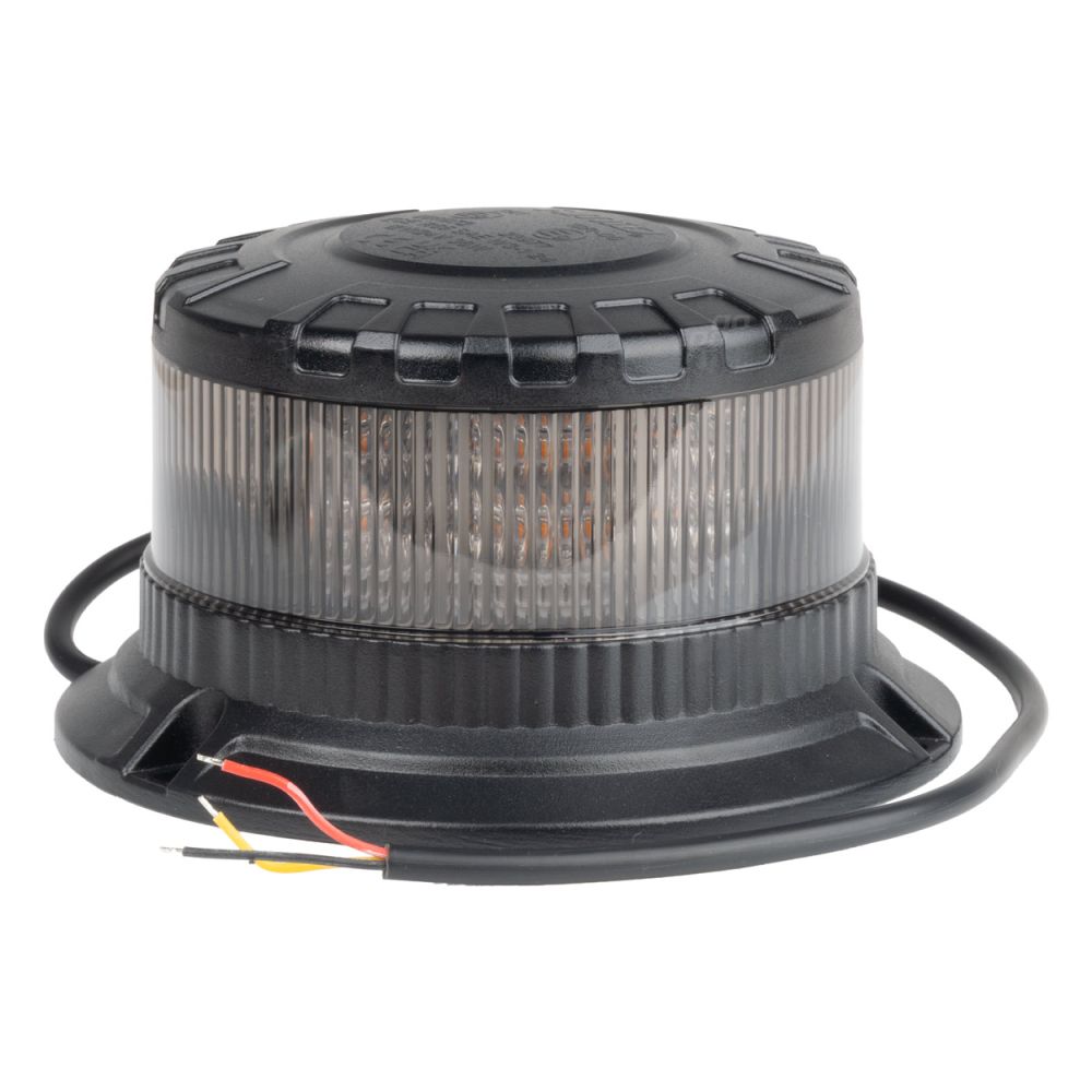 Amio - ΦΑΡΟΣ ΦΙΜΕ HEAVY DUTY W28B 12/24V ΠΟΡΤΟΚΑΛΙ 16LED ΒΙΔΩΤΟΣ Υ77mm Φ110mm - 1 τεμ. (04109/AM)