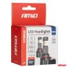 ΠΡΟΣΦΟΡΑ Amio - ΛΑΜΠΕΣ LED HΒ4 9006 12V 60W 6.000K 5.600lm +400% LED CAN-BUS HYBRID SERIES - 2 ΤΕΜ. (04118/AM)