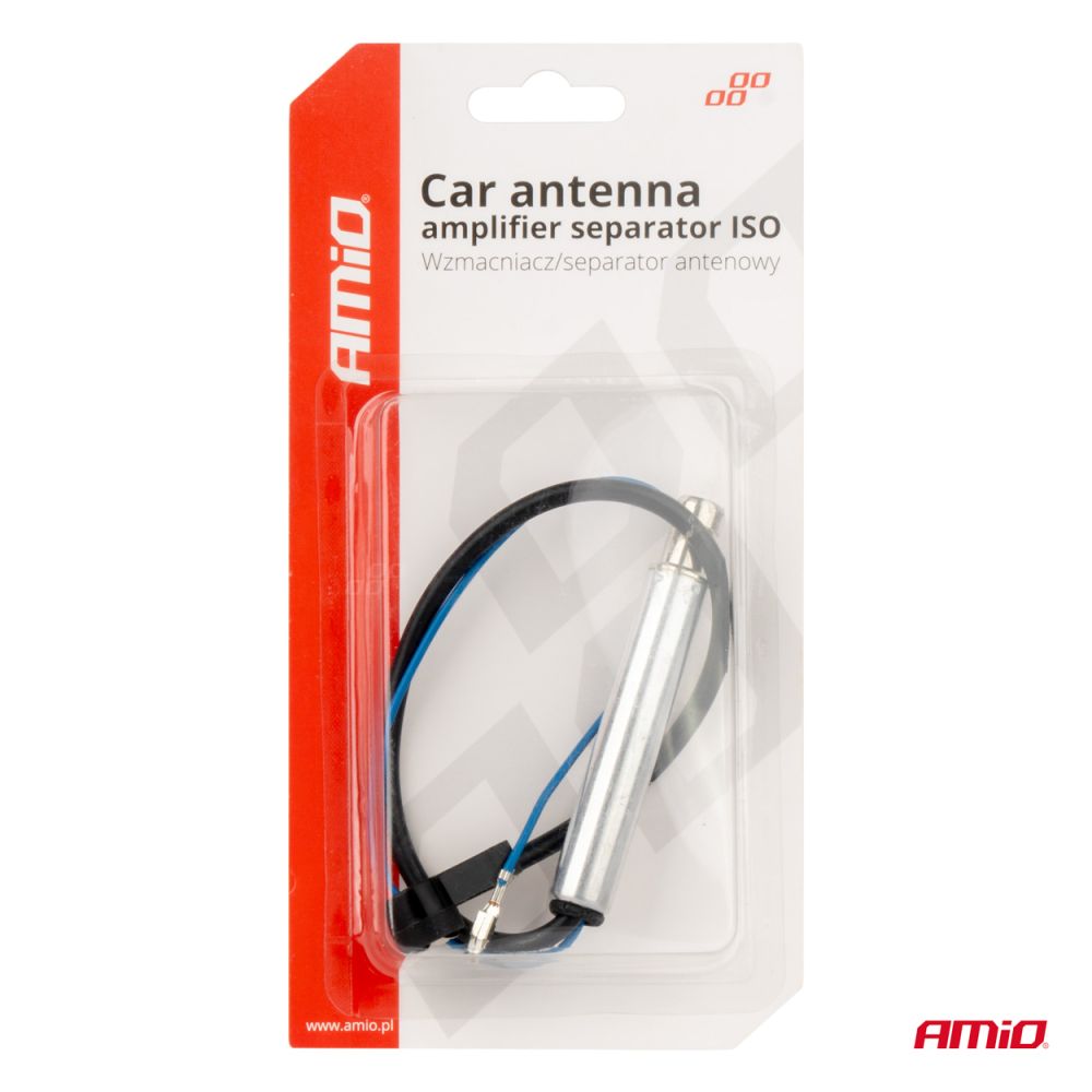 Amio - ΕΝΙΣΧΥΤΗΣ ΣΗΜΑΤΟΣ ΚΕΡΑΙΑΣ 12V/24V - AM/FM - 1 τεμ. (04131/AM)