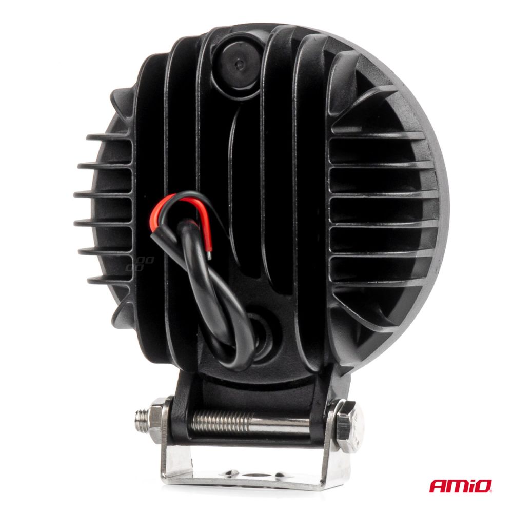 Amio - ΠΡΟΒΟΛΕΑΣ ΕΡΓΑΣΙΑΣ ΣΤΡΟΓΓΥΛΟΣ LED 96W 9-36V 9.600lm 6.500K AWL62 - 1 ΤΕΜ. (04203/AM)
