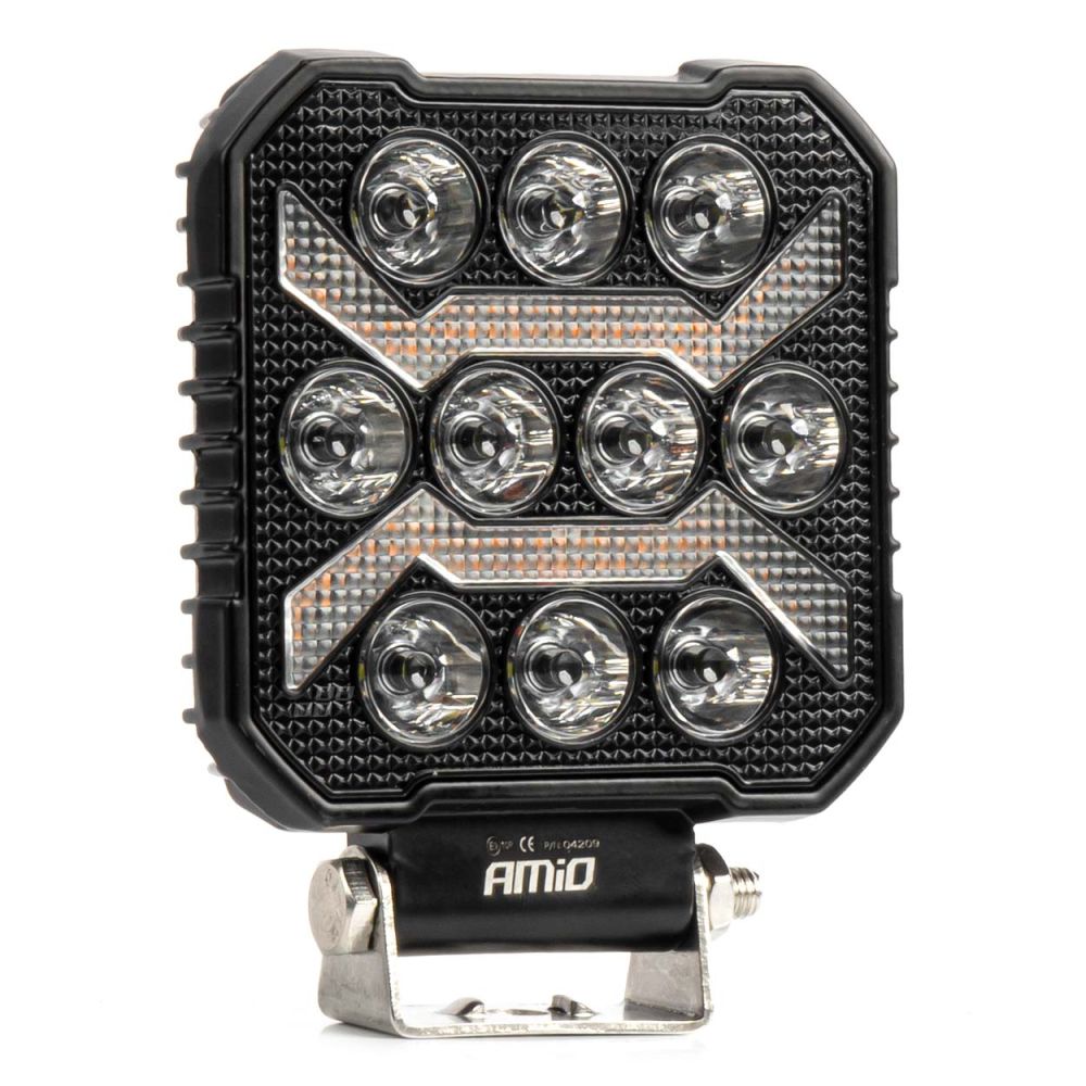 Amio - ΠΡΟΒΟΛΕΑΣ ΕΡΓΑΣΙΑΣ ΤΕΤΡΑΓΩΝΟΣ LED 54W 9-36V 10.000lm 6.500K 110x110x38mm AWL68 - 1 ΤΕΜ. (04209/AM)