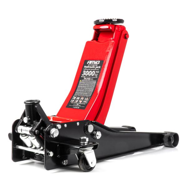 Amio - ΓΡΥΛΟΣ ΥΔΡΑΥΛΙΚΟΣ ΜΕ ΡΟΔΕΣ 3.000KG (ΥΨΟΣ 75-510mm) - 1 Τεμ. (04215/AM)