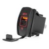 Amio - ΠΡΙΖΑ ΜΕ 2 ΘΥΡΕΣ-USB & USB-C ΚΑΙ ΚΑΠΑΚΙ 12/24V QUICK CHARGE 3.0 ΑΔΙΑΒΡΟΧΗ ΜΑΚΡΟΣΤΕΝΟ ΣΧΗΜΑ ΜΑΥΡΗ - 1 Τεμ. (04229/AM)