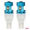 Amio - Λάμπες LED CANBUS T15 (W16W) 4SMD 1860XS Λευκή 6000K 12V/24V για Φώτα Όπισθεν, Πινακίδας & Χώρου Αποσκευών - 2τεμ. (04251/AM)