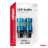 Amio - Λάμπες LED CANBUS T20 7440 W21W 4SMD 1860 Λευκή 6000K – 12/24V - 2 Τεμ. (04254/AM)