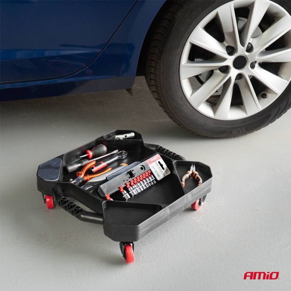 ΛΕΚΑΝΗ/ΕΡΓΑΛΕΙΟΘΗΚΗ ΑΠΟΘΗΚΕΥΣΗΣ ΕΡΓΑΛΕΙΩΝ/ΕΞΑΡΤΗΜΑΤΩΝ ΜΕ ΡΟΔΑΚΙΑ 44x41x6cm AMIO - 1 τεμ. ΛΕΚΑΝΗ/ΕΡΓΑΛΕΙΟΘΗΚΗ ΑΠΟΘΗΚΕΥΣΗΣ ΕΡΓΑΛΕΙΩΝ/ΕΞΑΡΤΗΜΑΤΩΝ ΜΕ ΡΟΔΑΚΙΑ 44x41x6cm AMIO - 1 τεμ.