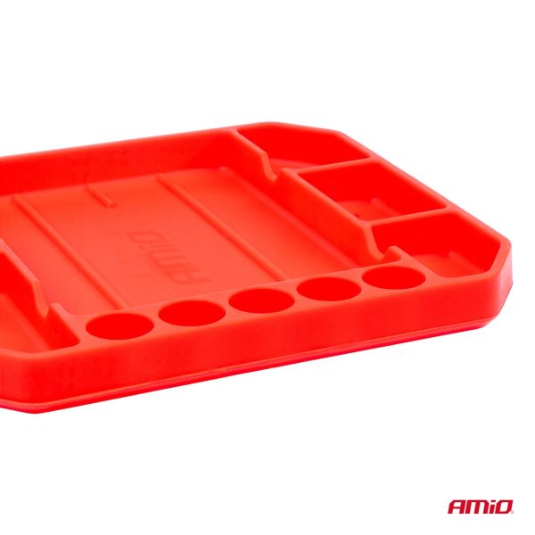 Amio Σιλικονούχος δίσκος οργάνωσης εργαλείων συνεργείου 24 × 27 × 3  cm 1 τεμ. (04271/AM)