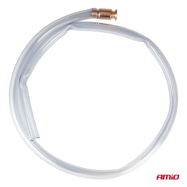 ΛΑΣΤΙΧΟ ΑΝΑΡΡΟΦΗΣΗΣ ΚΑΥΣΙΜΟΥ & ΥΓΡΩΝ ΑΣΦΑΛΕΙΑΣ (ΚΛΕΦΤΗΣ ΒΕΝΖΙΝΗΣ) ΜΕ ΣΤΟΜΙΟ ΧΑΛΚΟΥ 1,7m Φ19mm AMIO - 1 Τεμ. ΛΑΣΤΙΧΟ ΑΝΑΡΡΟΦΗΣΗΣ ΚΑΥΣΙΜΟΥ & ΥΓΡΩΝ ΑΣΦΑΛΕΙΑΣ (ΚΛΕΦΤΗΣ ΒΕΝΖΙΝΗΣ) ΜΕ ΣΤΟΜΙΟ ΧΑΛΚΟΥ 1,7m Φ19mm AMIO - 1 Τεμ.