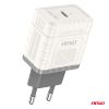 Amio - ΦΟΡΤΙΣΤΗΣ ΜΕ ΟΙΚΙΑΚΗ ΠΡΙΖΑ ΜΕ 1 ΘΥΡΑ USB-C 30W 100-240V ΛΕΥΚΟ - 1 Τεμ. (04285/AM)