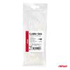 Amio - ΔΕΜΑΤΙΚΑ/ΔΕΤΙΚΑ ΚΑΛΩΔΙΩΝ TIE WRAP (ΤΑΙΡΑΠ) 2.5 x 150mm (ΛΕΥΚΟ) - 100 ΤΕΜ. (04306/AM)