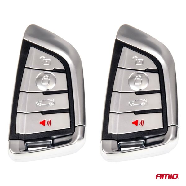 Amio - ΚΕΝΤΡΙΚΟ ΚΛΕΙΔΩΜΑ ΑΥΤΟΚΙΝΗΤΟΥ ΑΣΥΡΜΑΤΟ KEYLESS ENTRY ΜΕ 2 ΧΕΙΡΙΣΤΗΡΙΑ – 2 τεμ. (04344/AM)