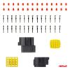 Amio - ΦΙΣΑ ΣΥΝΔΕΣΗΣ ΜΕ ΥΠΟΔΟΧΗ 16 PIN Φ2,2mm ΑΔΙΑΒΡΟΧΗ - 1 τεμ. (04353/AM)
