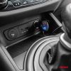 Amio - ΑΝΤΑΠΤΟΡΑΣ ΑΝΑΠΤΗΡΑ 12/24V 120W ΨΗΦΙΑΚΟΣ ΜΑΥΡΟΣ/3 ΘΕΣΕΙΣ/2xUSB-A QC 3.0 ΜΕ ΚΑΛΩΔΙΟ 80cm - 1 Τεμ. (04364/AM)