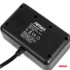 Amio - ΑΝΤΑΠΤΟΡΑΣ ΑΝΑΠΤΗΡΑ 12/24V 120W ΨΗΦΙΑΚΟΣ ΜΑΥΡΟΣ/3 ΘΕΣΕΙΣ/2xUSB-A QC 3.0 ΜΕ ΚΑΛΩΔΙΟ 80cm - 1 Τεμ. (04364/AM)
