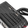 Amio - ΑΝΤΑΠΤΟΡΑΣ ΑΝΑΠΤΗΡΑ 12/24V 120W ΜΑΥΡΟΣ - 4 ΘΕΣΕΙΣ - 2xUSB-A + 1xUSB-C - ΚΑΛΩΔΙΟ 80cm - 1 Τεμ. (04367/AM)