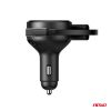 Amio - ΦΟΡΤΙΣΤΗΣ ΑΝΑΠΤΗΡΑ 12/24V ΜΕ 1ΘΥΡΑ USB-C 60W ΤΑΧΕΙΑΣ ΦΟΡΤΙΣΗΣ ΜΕ ΕΝΣΩΜΑΤΩΜΕΝΟ ΚΑΛΩΔΙΟ USB C+APPLE LIGHTING - 1 Τεμ. (04370/AM)
