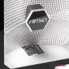 Amio - ΠΡΟΒΟΛΕΑΣ ΕΡΓΑΣΙΑΣ ΤΕΤΡΑΓΩΝΟΣ LED 30W 9>50V 3 ΧΡΗΣΕΩΝ ΛΕΥΚΟ/ΠΟΡΤΟΚΑΛΙ ΦΩΣ 110x110x52mm - 1 Τεμ. (04394/AM)