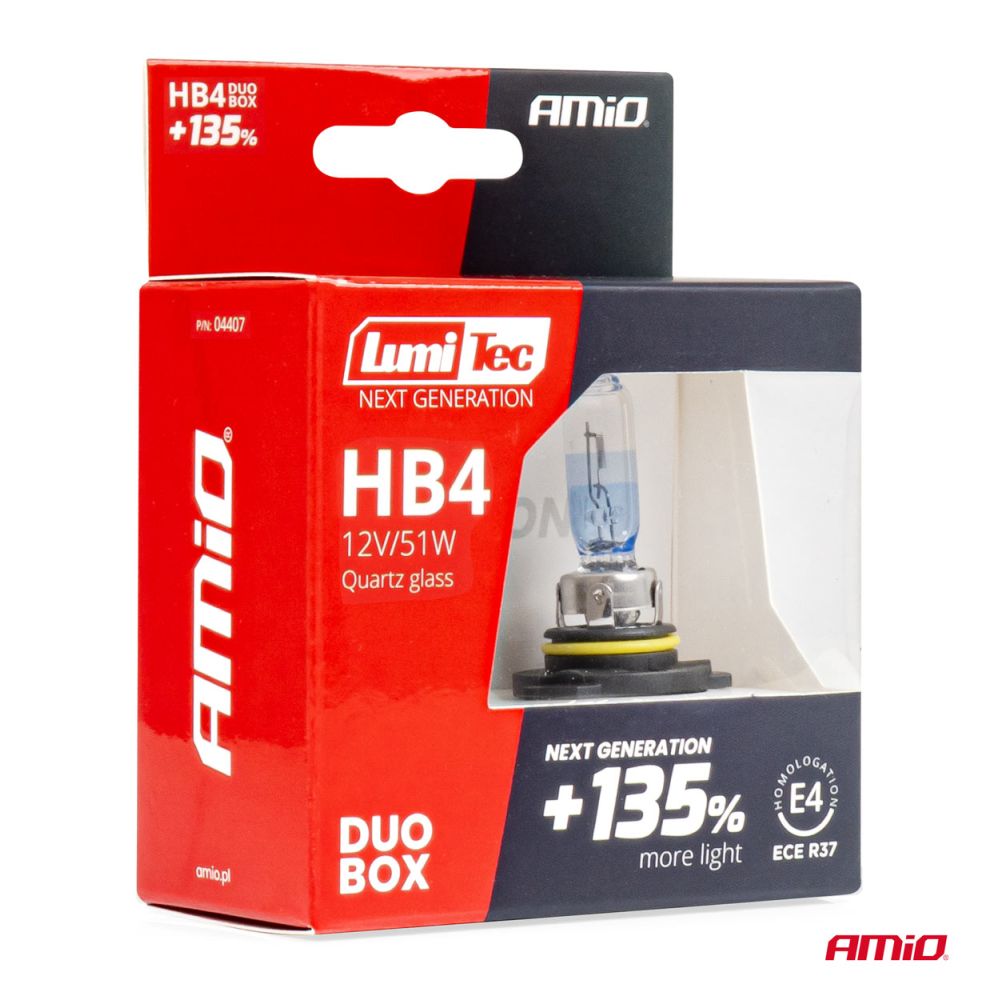 HB4 9006 12V 51W LumiTec NEXT GENERATION +135%  2ΤΕΜ.