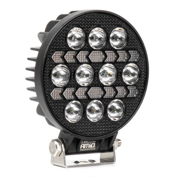 Amio - Προβολέας Εργασίας LED AWL76 45W 3000lm 6500K με Λευκό + Κίτρινο φώς προειδοποίησης  9/36V - 1 τεμ. (04420/AM)
