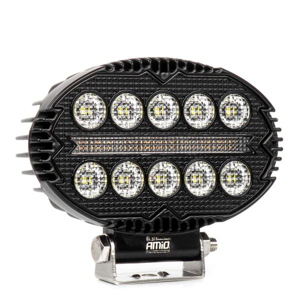 Amio - Προβολέας Εργασίας LED AWL77 45W 3000lm 6500K με Λευκό + Κίτρινο φώς προειδοποίησης  9/36V - 1 τεμ. (04421/AM)