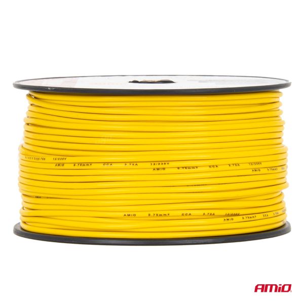 Amio - Καλώδιο Ηχείων CCA 1×0,75mm² 100m – 3,75A / 12-230V - 1 τεμ. (04447/AM)