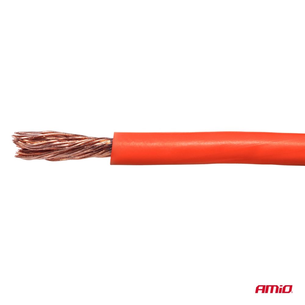 Amio - Μονόκλωνο Καλώδιο Εγκατάστασης CCA 1×1mm² 100m – 12/230V - 1 τεμ. (04451/AM)