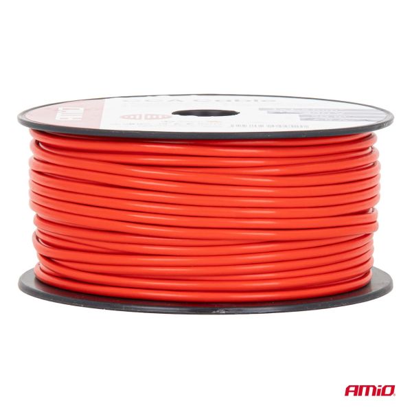 Amio - Μονόκλωνο Καλώδιο Εγκατάστασης CCA 1×1,5mm² 50m – 12/230V - 1 τεμ. (04452/AM)