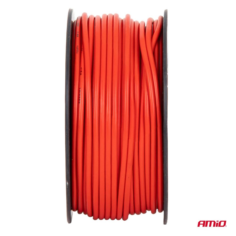 Amio - Μονόκλωνο Καλώδιο Εγκατάστασης CCA 1×1,5mm² 50m – 12/230V - 1 τεμ. (04452/AM)