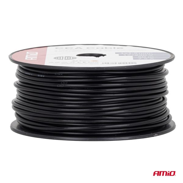 Amio - Μονόκλωνο Καλώδιο Εγκατάστασης CCA 1×1,5mm² 50m – 12/230V - 1 τεμ. (04455/AM)