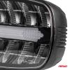 Amio - Προβολέας Εργασίας LED Oval με Ενσωματωμένο Φλας 109W 7000lm 9/36V για Φορτηγά Γεωργικά Μηχανήματα και Off-Road Οχήματα - 1 τεμ. (04535/AM)
