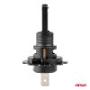 Amio - Λαμπτήρες LED F25 PRO Black Edition H7 68W 12-24V Full CAN Bus με Φωτεινότητα 7646lm σε Ψυχρό Λευκό 6000K για Επιβατικά Αυτοκίνητα & Φορτηγά - Σετ 2 τεμ. (04720/AM)