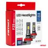 Amio - Λαμπτήρες LED F25 PRO Black Edition H8/H9/H11/H16 68W 12-24V Full CAN Bus με Φωτεινότητα 7646lm σε Ψυχρό Λευκό 6000K για Επιβατικά Αυτοκίνητα & Φορτηγά - Σετ 2 τεμ. (04721/AM)