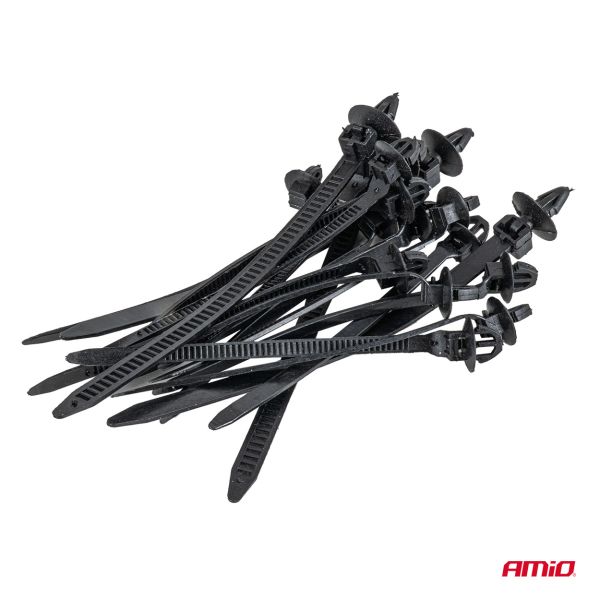 Amio – Κλιπς & Πείροι Αμαξώματος Αυτοκινήτου Σετ 1211 Τεμ. με Εργαλεία για Σταθερή Τοποθέτηση & Πλήρη Επισκευή – 1 Σετ (04746/AM)