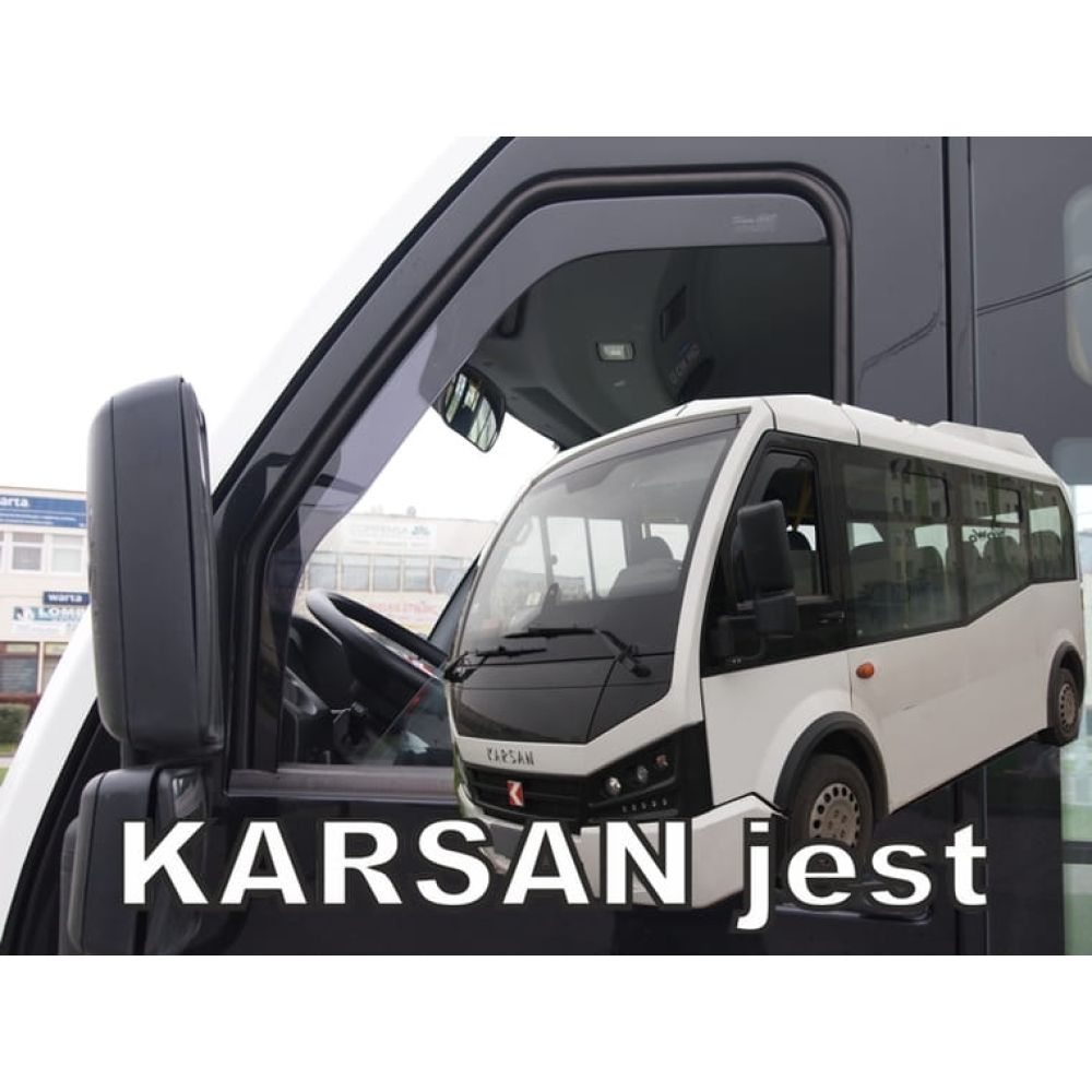 Heko - Ανεμοθραύστες Παραθύρων Για Karsan Jest 2013 > 2πορτο υλικό Acrylic Χρώμα Φιμέ - 2 τεμ. (ΑΝΕΜ.10023)