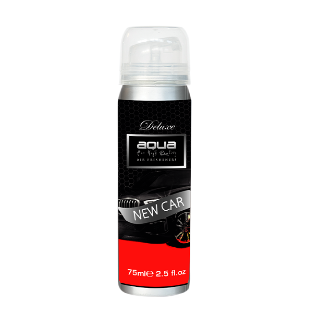 Aqua - ΑΡΩΜΑΤΙΚΟ ΑΥΤΟΚΙΝΗΤΟΥ ΣΕ ΣΠΡΕΙ (SPRAY) ΜΕ ΑΡΩΜΑ NEW CAR AQUA SERIES 75ml AQUA - 1 TEM. (10-894/AQ)