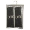 AUDI ΜΑΞΙΛΑΡΑΚΙΑ ΖΩΝΗΣ ΜΑΥΡΑ ΜΕ ΣΗΜΑ 2 ΤΕΜ.