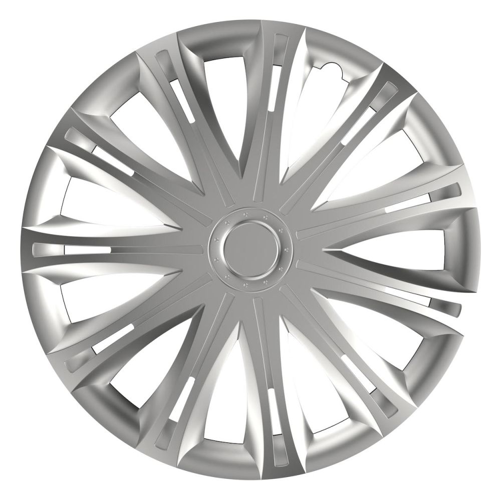 Amio - Τάσι Spark 15'' ασημί (με διάμετρο για σήμα 4,5cm) για Επιβατικά Αυτοκίνητα - 1 τεμ. (11084/AM)
