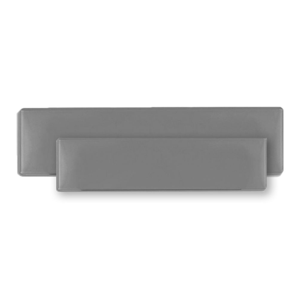 ΠΡΟΣΦΟΡΑ ΠΡΟΣΤΑΤΕΥΤΙΚΟ ΤΖΑΜΙ ΠΙΝΑΚΙΔΑΣ MEDIUM BLACK ΦΙΜΕ ΠΑΛΑΙΟΥ ΤΥΠΟΥ 43 Χ 12,5 cm ΚΑΙ 33,4 Χ 10,5 cm (ΠΛΑΣΤΙΚΟ) - 2 ΤΕΜ.