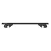 MENABO ΜΠΑΡΕΣ ΟΡΟΦΗΣ ΑΛΟΥΜΙΝΙΟΥ SHERMAN BLACK 120 cm ΣΕ ΜΑΥΡΟ ΧΡΩΜΑ ΓΙΑ Volvo V40 Cross Country 5 doors 2013> ΜΕ RAISED RAILS (Παράλληλες Μπάρες με Κενό) - 2 ΤΕΜ. (12280/MB)