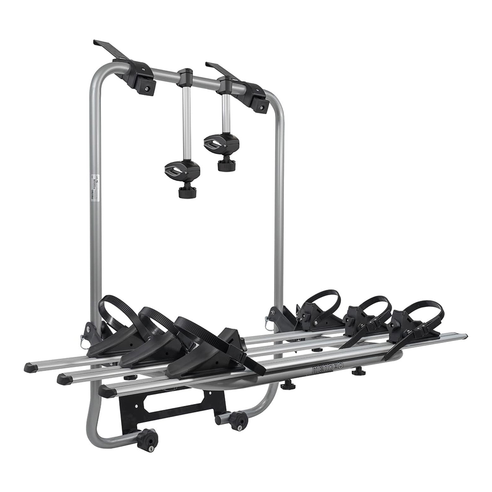 Menabo - Βάση Ποδηλάτου Shadow για 3 Ποδήλατα ή Fat Bikes με Quick Lock System για VW Caddy 2.0 (2021>) Van / SUV με Ασφαλή Μεταφορά Φορτίου - 1 Σετ (12950/MB)