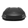 Menabo - Μπαγκαζιέρα Οροφής Satellite 600 Duo Black με T-track σε Μαύρο Γυαλιστερό Χρώμα από ABS Πλαστικό με Διαστάσεις 197,6x94,1x46,7 cm - 1 Τεμ. (14280/MB)
