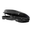 Menabo - Μπαγκαζιέρα Οροφής Satellite 600 Duo Black με T-track σε Μαύρο Γυαλιστερό Χρώμα από ABS Πλαστικό με Διαστάσεις 197,6x94,1x46,7 cm - 1 Τεμ. (14280/MB)